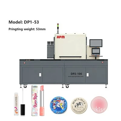 Impresora industrial de cama plana digital ultravioleta Cmyk para envases cosméticos y productos de múltiples materiales